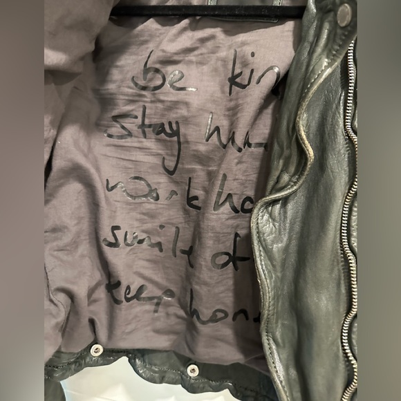 Moto Jacket- Lamb Skin Leather - Picture 7 of 16